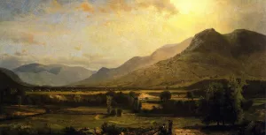 The Adirondack Mountains, Near Elizabethtown, Essex Co., N.Y. by John Henry Dolph - Oil Painting Reproduction
