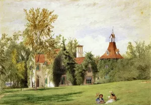 Sunnyside Oil painting by John Henry Hill