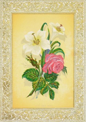 Lily and Rose by John Henry Ingram Oil Painting
