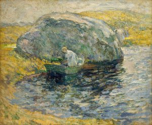 A Summer Day by John Henry Twachtman Oil Painting