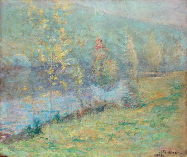 Main Product Photo of Misty May Morn  Painting by John Henry Twachtman