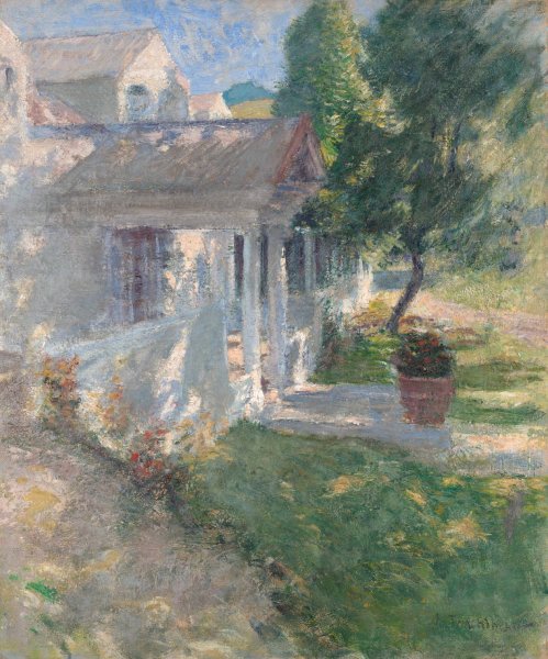 Main Product Photo of My House Painting by John Henry Twachtman
