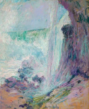 Niagara Falls by John Henry Twachtman Oil Painting