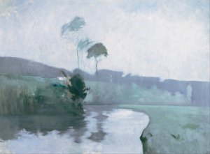 Springtime by John Henry Twachtman Oil Painting