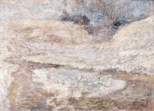 The Brook, Greenwich, Connecticut by John Henry Twachtman Oil Painting