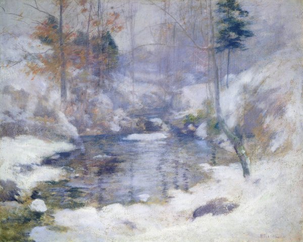 Main Product Photo of Winter Harmony  Painting by John Henry Twachtman
