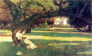 The Haven's Estate, Piedmont, California by John Herberg Partington - Oil Painting Reproduction