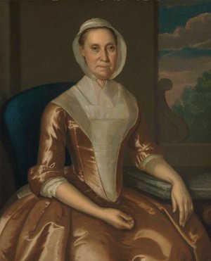 Mrs. Richard Galloway by John Hesselius Oil Painting