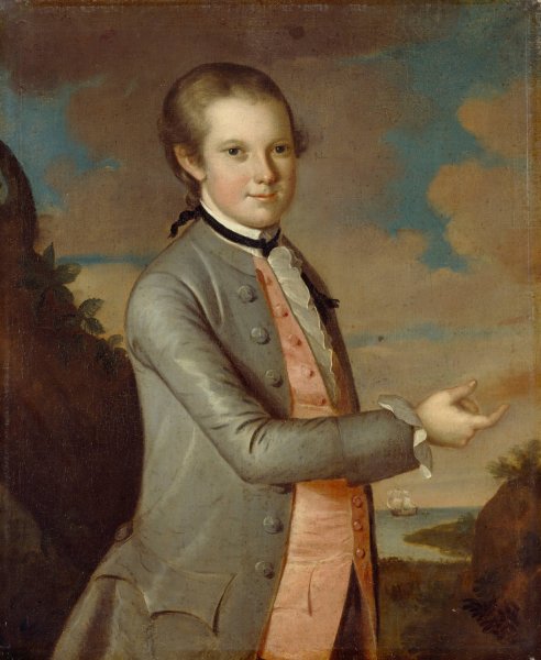 Main Product Photo of Thomas Chamberlaine  Painting by John Hesselius