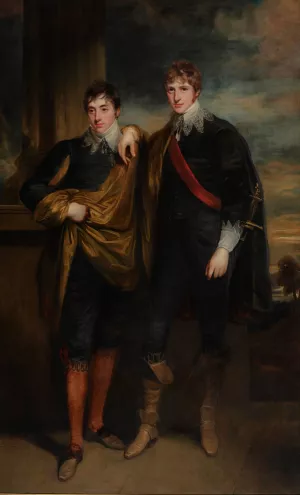 Henry Augustus Berkeley Craven and Keppel Richard Craven by John Hoppner Henry Augustus Berkeley Craven and Keppel Richard Craven by John Hoppner Oil Painting