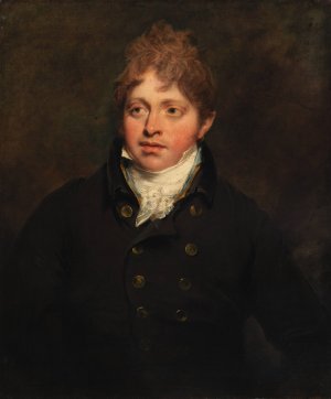 Irish Gentleman by John Hoppner Oil Painting
