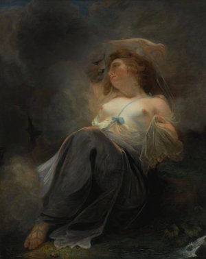 Jupiter And Io by John Hoppner Oil Painting