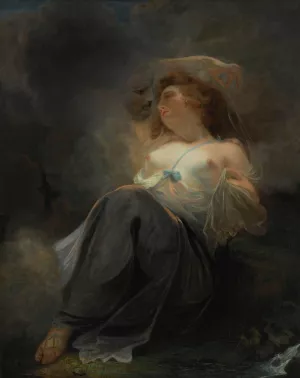 Jupiter And Io by John Hoppner Oil Painting