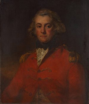 Major Thomas Pechell by John Hoppner Oil Painting
