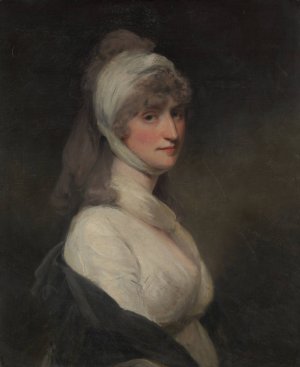 Mrs. Thomas Pechell by John Hoppner Oil Painting