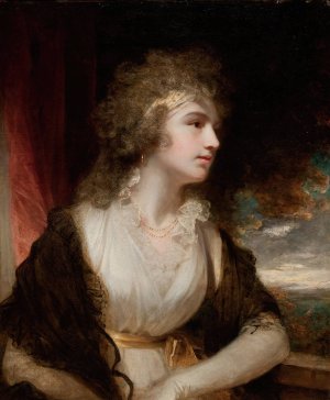 Portrait of a Lady by John Hoppner Oil Painting