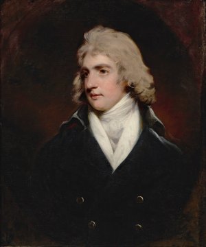 Portrait Of Charles Rose Ellis by John Hoppner Oil Painting