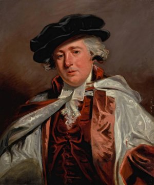 Portrait Of Dr. Edmund Ayrton by John Hoppner Oil Painting