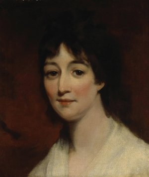 Portrait Of Lady Cavendish Oil painting by John Hoppner