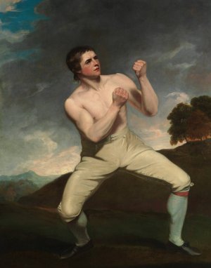 Richard Humphreys- the Boxer Oil painting by John Hoppner