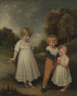 The Sackville Children by John Hoppner Oil Painting