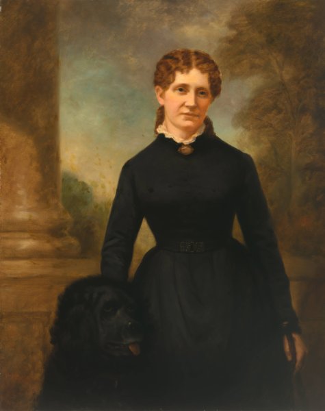 Caroline Chrysler Lee  by John Horsburgh - Hand-Painted Oil Painting Reproduction