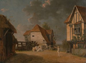 A Scene from 'The Maid of the Mill' by John Inigo Richards Oil Painting