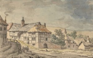 At Steyning by John Inigo Richards Oil Painting