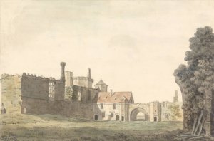 Thornbury Castle, Gloucestershire by John Inigo Richards Oil Painting