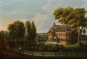 View Of Sadler's Wells by John Inigo Richards Oil Painting