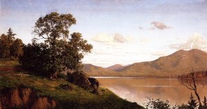 Saranac Waters Oil painting by John Jameson
