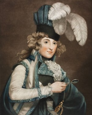 Dorothy Jordan by John Jones Oil Painting