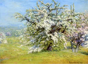 Blooming Meadows by John Joseph Enneking Oil Painting