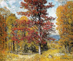 Early Autumn painting by John Joseph Enneking