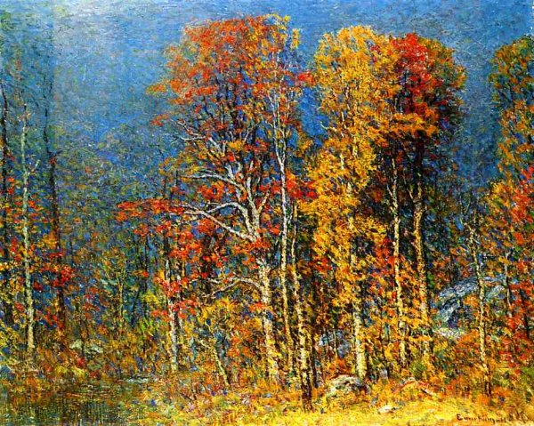 Main Product Photo of Fall Landscape Painting by John Joseph Enneking