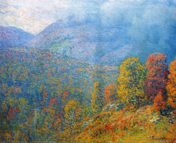 Main Product Photo of Mountain Landscape Painting by John Joseph Enneking