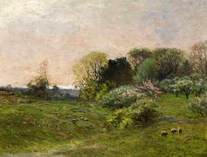 Springtime by John Joseph Enneking Oil Painting