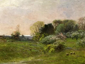 Springtime by John Joseph Enneking - Oil Painting Reproduction