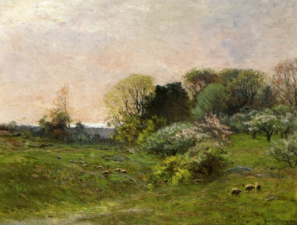 Main Product Photo of Springtime Painting by John Joseph Enneking