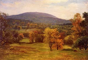 The Milton Blue Hills by John Joseph Enneking - Oil Painting Reproduction