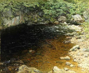 The Pool, Newry, Maine by John Joseph Enneking - Oil Painting Reproduction