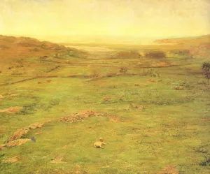 Paradise Valley painting by John La Farge
