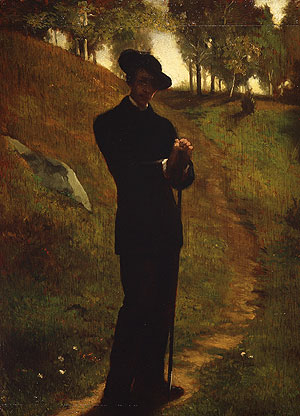 Portrait of the Painter Oil painting by John La Farge
