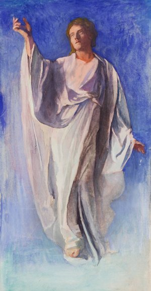 The Resurrection of Christ by John La Farge Oil Painting