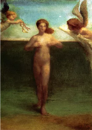 Venus Anadyomene by John La Farge - Oil Painting Reproduction