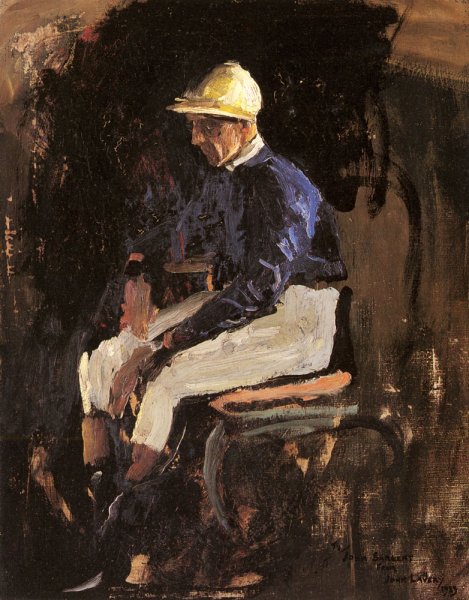 A Portrait of Joe Childs, the Rothschild's Jockey