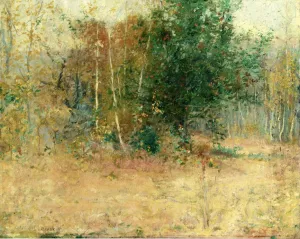 Study for 'Indian Summer' by John Leslie Breck - Oil Painting Reproduction