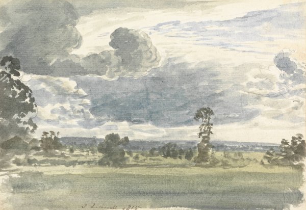 A Windy Day  by John Linnell - Hand-Painted Oil Painting Reproduction