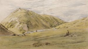 Entrance To Dovedale From Ashbourne, Derbyshire by John Linnell Oil Painting