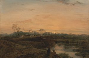 Evening, Bayswater by John Linnell Oil Painting